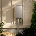 Kichler Pro Contractor Series 15V Transformer in 900W Stainless Steel for Wet Locations, (9"x 8" x 15.5"), 15PC900SS