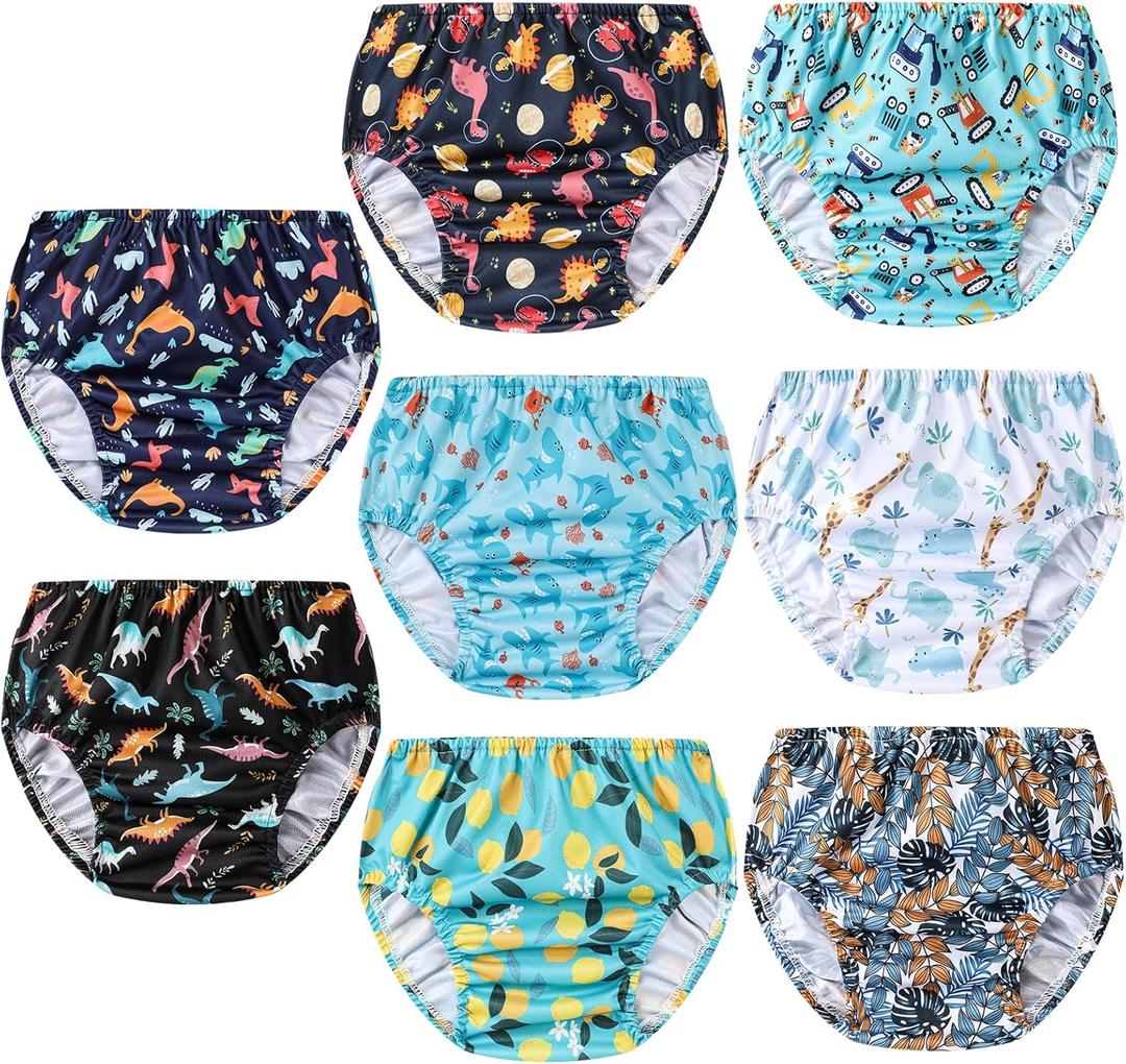 Reusable rubber pants for toddlers for Boys and Girls Size 1t~6t (3T, Boys)