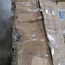 YITAHOME Corner Dog Crate Furniture, 43.7" Wooden Dog Kennel with Dog Cushion, Dog Kennel Corner Wooden End Table for Small Medium Dogs, Brown