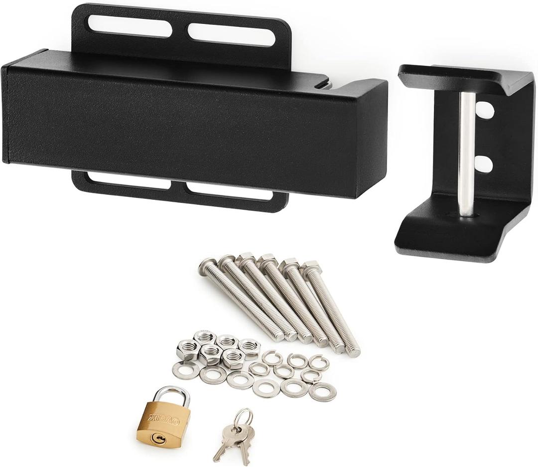 CO-Z Automatic Electric Gate Lock for Single Double Swing Gate Opener, Universal 24VDC Electromagnetic Gate Locks for Outdoor Fence, Electric Gate Latch Magnetic Gate Closer for Gate Operator System