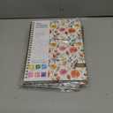 4 x 2026 Planner, Weekly and Monthly Calendar Book Planner, Agenda 2026 from January to December, Academic Planning for School, Offices Supplies, Painted Flowers