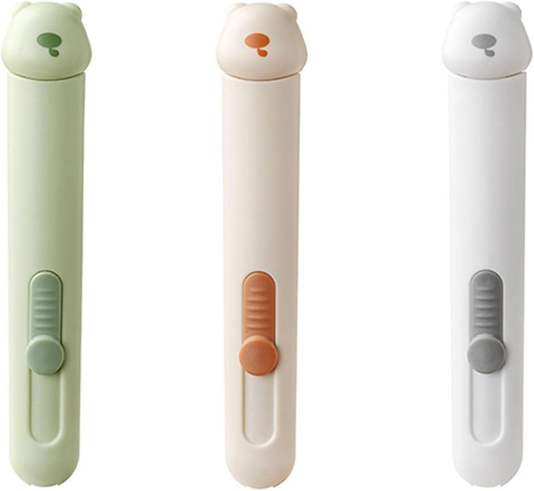 3-in-1 Scalable Storage Design Sewing Tool, Seam Ripper with Needle Threader and Holder, 3 Colors (Mix_3pcs)