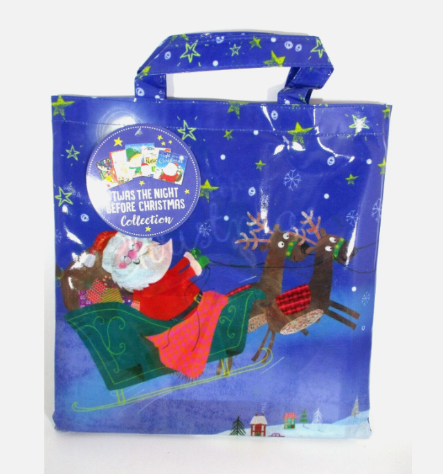 'Twas the Night Before Christmas 5-Book Collection Set with Carrying Bag NEW 'Twas the Night Before Christmas 5-Book Collection Set with Carrying Bag NEW