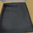6-Pack Black Tablecloths for Rectangle Tables, 60 x 120 Inches, Stain-Resistant Polyester Fabric for 6 Foot Tables - Washable Table Covers for Weddings, Banquets, Birthday, Parties, Events