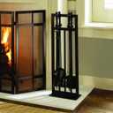 Pleasant Hearth Mission Style 5 Pc. Fireplace Toolset, Metallic