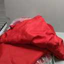 Pesonlook 12 Pack Red Round Tablecloth, 120 Inch Satin Fabric Tablecloth for Round Table, Wrinkle Resistant Washable TableCover Bright Silk TableClothes for Wedding Party Dining Table Banquet