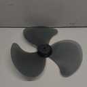 DOITOOL 16 Inch Plastic Fan Blade Replacement With Nut Cover - 3 Leaves Universal for Household Standing, Pedestal, and Table Fans