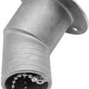 Marine Deck Filler/ Fill Keyless Cap 316 Stainless Steel Elbow Boat Accessories Yacht Hardware (Type: Diesel, 50mm/2inch)