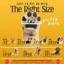 DOK TigerToes Premium Non-Slip Dog Socks for Hardwood Floors - Extra-Thick Grip That Works Even When Twisted - Prevents Licking, Slipping, and Great for Dog Paw Protection - Size Large (Classic Grey)