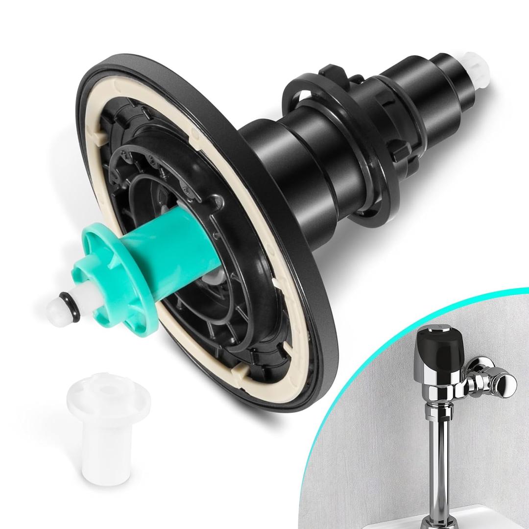 EBV-1020-A|3325001 Flex-Tube Diaphragm Assembly Dual Filter Water Closet Electronic Diaphragm Assembly Fits Sloan ECOS/G2/Optima Plus/Solis 1.6 & 3.5 GPF Urinal Flushometers