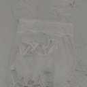 OYOANGLE Women's 2 Piece Polka Dots Lace Sheer Mesh V Neck Babydoll Teddy Lingerie Set (White)