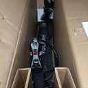 VOLPAM Electric Scooter with Double Suspension, 350W Strong Motor, Max 19 MPH Top Speed & 17 Miles Range, 8.5" Foldable E Scooter with Smart APP, Cruise Control
