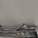 Regalo Portable My Cot, Award Winning Brand, Toddler Cot, Gray, 48" Long, 24.5" Wide, Toddler Bed