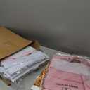 Leinuosen Large Farm Animal Backdrop Party Decorations Pink Barn and Windmill Photo Backgrounds with Farm Animal Stand-ups, Straw Boxes for Girls Boys Birthday Photography Baby Shower Party Decor