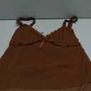 Womens Sexy Lace Camisole Tank Tops Y2k Slim Fit Corset Going Out Streetwear Ruffle Hem Spaghetti Strap Cami Tops, S