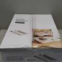 MUSTORN 2 Pack Pull Out Cabinet Organizer, 21.8" Deep Slide Out Drawer for Cabinets Adhesive Pull Out Drawers Heavy Duty Pull Out Shelves for Kitchen, Cupboard, Pantry, Bathroom-White