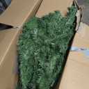 7.5FT PVC Christmas Tree 1346 Tips Hinged Solid Metal Leg