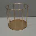 1PC Round Gold Cake Stand Metal Cupcake Stand Floating Cake Separator Dessert Table Display Set for Wedding Brithday Party Dessert Plate Cake Display (5.90"*5.90*5.90*)