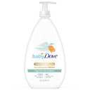 Baby Dove Face and Body Lotion for Sensitive Skin Moisture Fragrance-Free Baby Lotion 20 oz (20 Fl Oz (Pack of 1))
