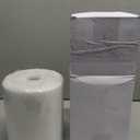 PerKoop LDPE Poly Tubing Roll 6 Mil, Candy Lei Tubing Roll Plastic Tube Bulk for Packing, Moving and Storage(8 Inch Wide x 350' Long)