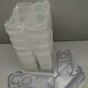 Skroam 8PCS Cereal Containers Storage [4L/135.2 oz], Airtight Food Storage Containers with Pour Spout for Kitchen & Pantry Organization Storage, Plastic Cereal Dispensers, Measuring Cup & 20 Labels