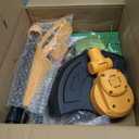 Weed Eater for Dewalt 20V Battery, 600W 2 in 1 Cordless String Trimmer & Weed Wacker,12 Inch Brushless Grass Trimmer with 3-Tooth Blade, Saw Disc for Lawn, Yard and Bush Trimming (No Battery)