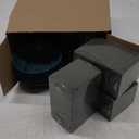 Sabary 48 Pack Large Size 6.3 Inch Floral Foam Round Bowls for Flower Arrangements Round Floral Supplies Flower Foam with Bowl Kit with Floral Foam Blocks for Table Party Wedding Festival Flower