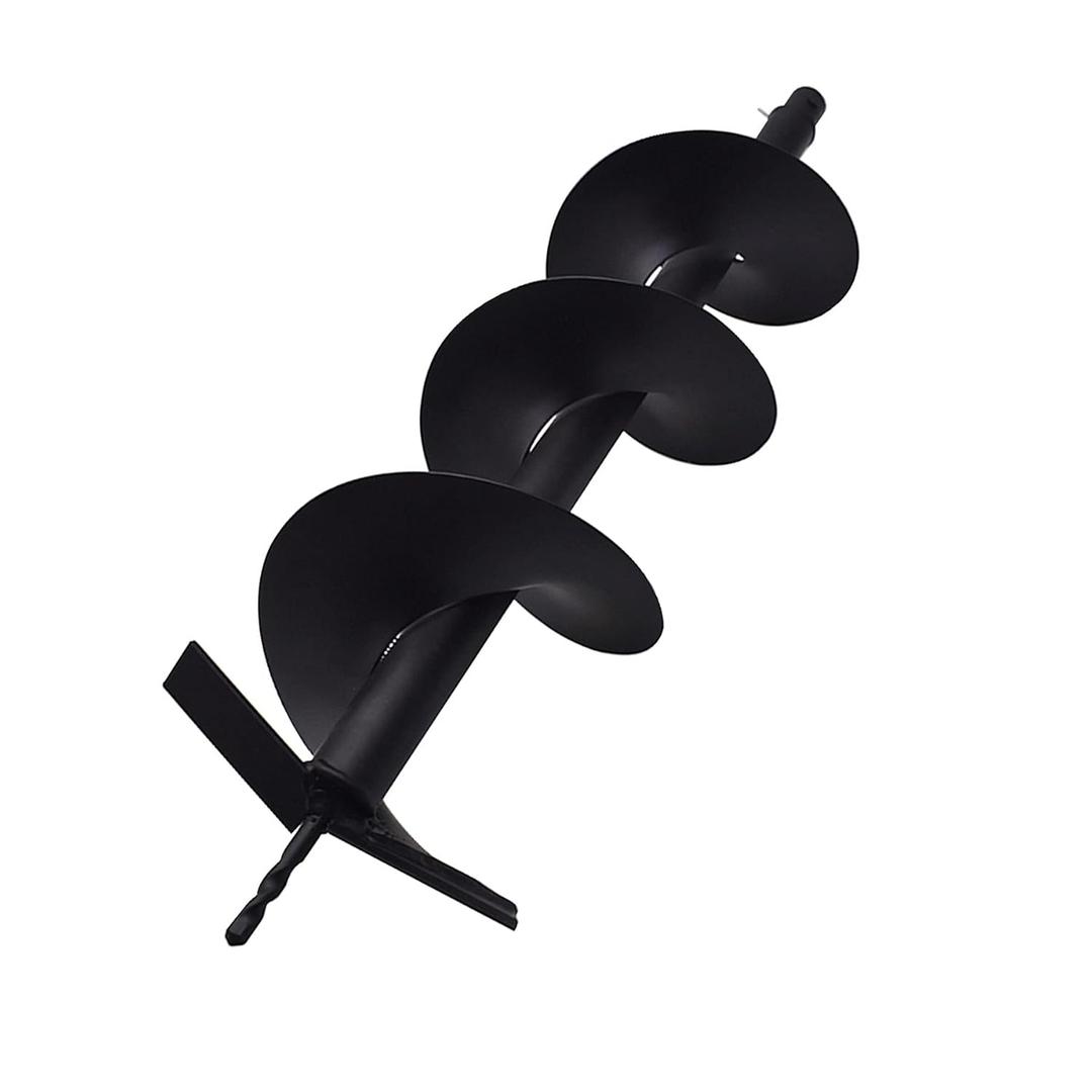 ALL-CARB Auger Drill Bit 8 x 31.5 inch Garden Spiral Drill Bit Earth Auger Bit Post or Umbrella Hole Digger with 3/4 Shaft