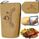 BBQ Blanket for Resting Meat - Reusable Grill Insulated Resting Bag for Brisket/Beef/Turkey (18-Inch) | Heat-Resistant | BBQ Accessories for Smoking, Camping & Backyard Cooking 2 PACK