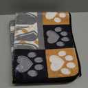 Kitchen Rugs Non Slip, Cute Dog Paw Kitchen Mats for Floor, Machine Washable Soft Faux Wool Comfort Cushioned Runner Rugs for Sink, Laundry Room, Office, Hallway, 20"x47" (1'8" x 3'11" (Runner))