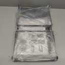 Expandable Shoe Rack Stackable Metal Pantry Storage Shelves Stand Adjustable Height Cabinet Shelf Organizer Racks Spice Shelving(1PACK/BLACK,LARGE)