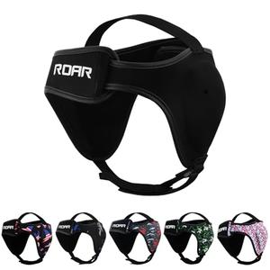 Roar BJJ Headgear MMA Grappling Ear Guard Fighting Sparring Helmet (Black)