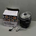 Aroma Housewares ARC-363-1NGB 3 Uncooked/6 Cups Cooked Rice Cooker, Steamer, Multicooker, 2-6 cups, Black