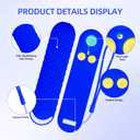 for Nex Playground Remote Case, Anti-Slip Shockproof Resistant Protective Cover Compatible with Nex Playground Remote, Nex Remote Case with Lanyard (Blue)