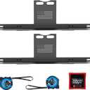 Wheel Alignment Tool  Toe Alignment Plates with Digital Angle Finder, Heightened Design, 2 Imperial Tape Measures, Fits Most Cars, Trucks, and SUVs