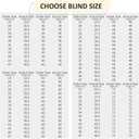 Cordless Faux Wood Blinds 23" W x 72" H, 2 Inch Slat Horizontal Windows Blinds with Crown Valance, Room Darkening Blinds, White Blinds for Home Interiors