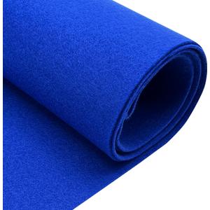 EOVEA | Acrylic Felt Fabric by The Yard | 72" Wide | 1.6mm Thick | Soft & Durable Non-Fraying Felt | for DIY Crafts, Sewing, Upholstery, Costumes & Padding(Royal Blue, 2 Yard)