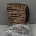 RECYCO Luxury Velvet Quilt Set King Size Bedding Sets, Ultra Soft Velvet Comforter Set, Lightweight Channel Box Stitch Oversized Bedspread Coverlet for All Season, with 2 Shams, Walnut Brown