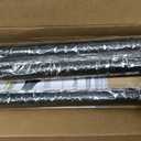 YNL Matte Black Shower Curtain Rod 36-84 Inch(3-7ft), No Slip No Drill Stainless Steel Spring Tension Curtain Rod, No Rust Shower Rod Adjustable For Bathroom Window Bedroom