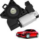 742-802 Power Window Lift Motor Compatible with Mazda 3, 5, 6, CX-7, CX-9, RX-8, Replace# G22C5858XF, GJ6A5858XC, D01G5858XB. (Front Right & Rear Left)