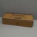 Forbena Black and Gold Bathroom Floating Shelves for Wall, Decorative Wall Mounted Shelves for Kitchen Coffee Bar Station Organizers and Storage, Hanging Shelving Unit for Bedroom Living Room (2-Pack)