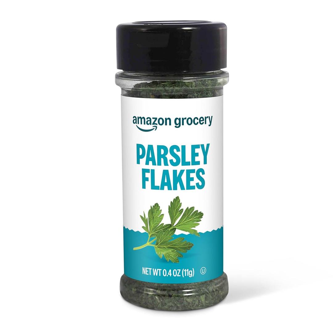 Amazon Grocery, Parsley Flakes, 0.4 Oz (Previously Happy Belly, Packaging May Vary) (EXP 02/19/25)