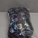 Jeowoqao Light Up Witch Costume for Girls, Witch Dress Up Halloween Costume for Girl Kids 5 6 7 8 Halloween Role Play Set with Witches Hat Trick or Treat Bag