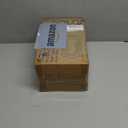 Grand patio Outdoor Solar Wall Sconce Shelf Planter, Decor LED Waterproof Wall Light Lamp with Woodgrain for Patio, Porch, Solar Energy, Black (S-Rectangle)