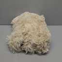 Bedsure Waterproof Dog Blankets for Medium Dogs - Calming Cat Blanket for Couch Protector Washable, Long Faux Fur Pet Throw Blanket for Puppy, Reversible Furniture Protection, 30"x40", Cream