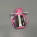 Munchkin Cool Cat Sippy Cup for Toddlers, Stainless Steel Straw Cup, 8 Ounce, Pink