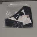 ADOGGYGO Formal Dog Tuxedo, Wedding Dog Bandana Collar with Bowtie, Adjustable Pet Birthday Wedding Tux Outfit for Extra Large Dogs (XL, Black)