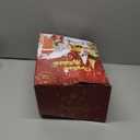 6FT Christmas Gingerbread Blow Up Yard Decorations,Outdoor Christmas Inflatable Decoration with Hot Cocoa Mug Scene,Gingerbread Inflatable for Garden Lawn Xmas Decor