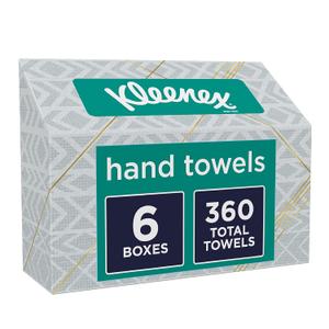 Kleenex Hand Towels, (60 Count, Pack of 6)