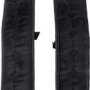 Gatuida Office Chair Armrest Covers, Black Elastic Arm Rest Pads, Synthetic Material, 17.71 x 3.93 Inch, Pair for Gaming Chairs, Lounge Chairs, Office Chairs